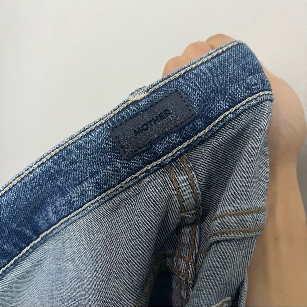 MOTHER High Rise Blue Jeans - Picture 9 of 13